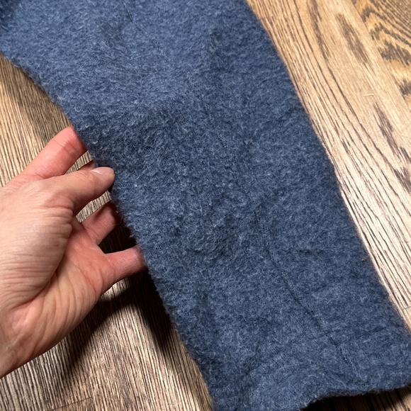 Patagonia Woolie Chore Coat Wool Blend Blue Button Jacket Mens Medium - Picture 9 of 13